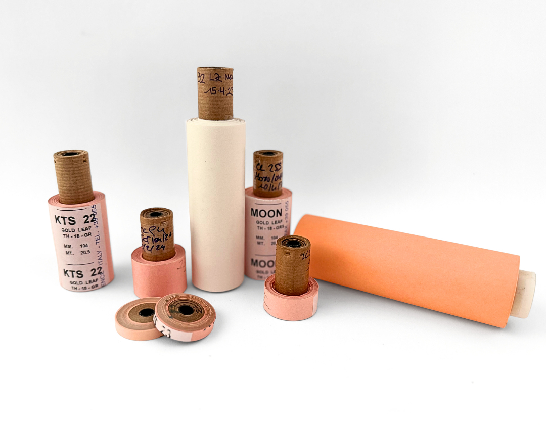Manetti Genuine Gold Leaf Rolls (Ribbon)