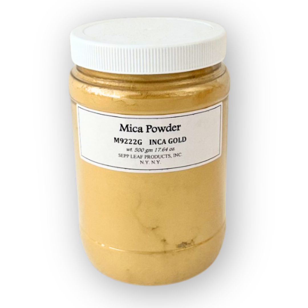 Mica Powder, Inca Gold, 500gm @ seppleaf.com @ seppleaf.com