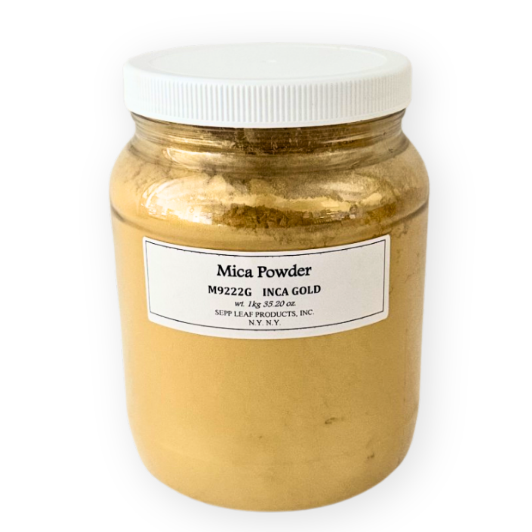Mica Powder, Inca Gold, 1kg @ seppleaf.com @ seppleaf.com
